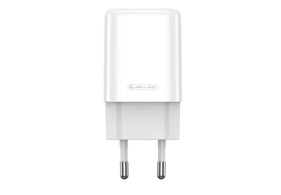 JELLICO wall charger EU02 2.4A 12W 2xUSB White