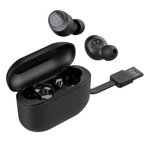 JLAB GO AIR POP WIRELESS HEADPHONES WITHOUT PACKAGING BLACK