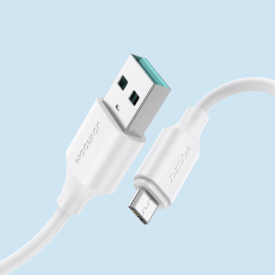JOYROOM CABLE USB-A - MICRO USB 480MB / S 2.4A 2M WHITE (S-UM018A9)