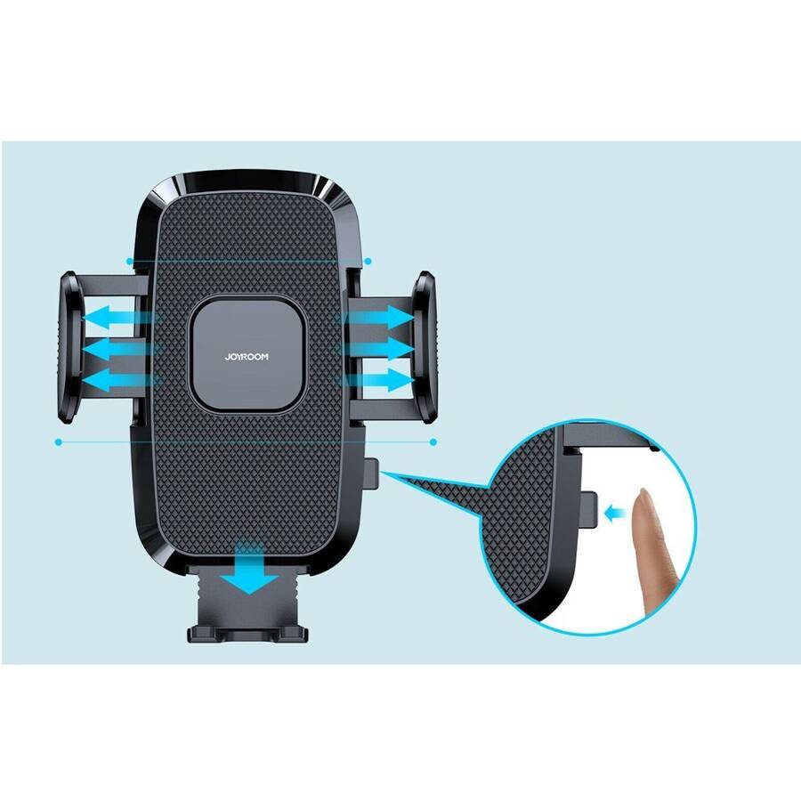 JOYROOM MECHANICAL LONG ARM CAR PHONE HOLDER FOR DASHBOARD BLACK (JR-ZS259)