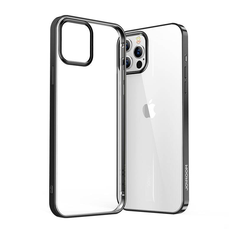 JOYROOM NEW BEAUTIFUL SERIES ULTRA THIN CASE WITH ELECTROPLATED FRAME FOR IPHONE 12 MINI BLACK (JR-BP794)