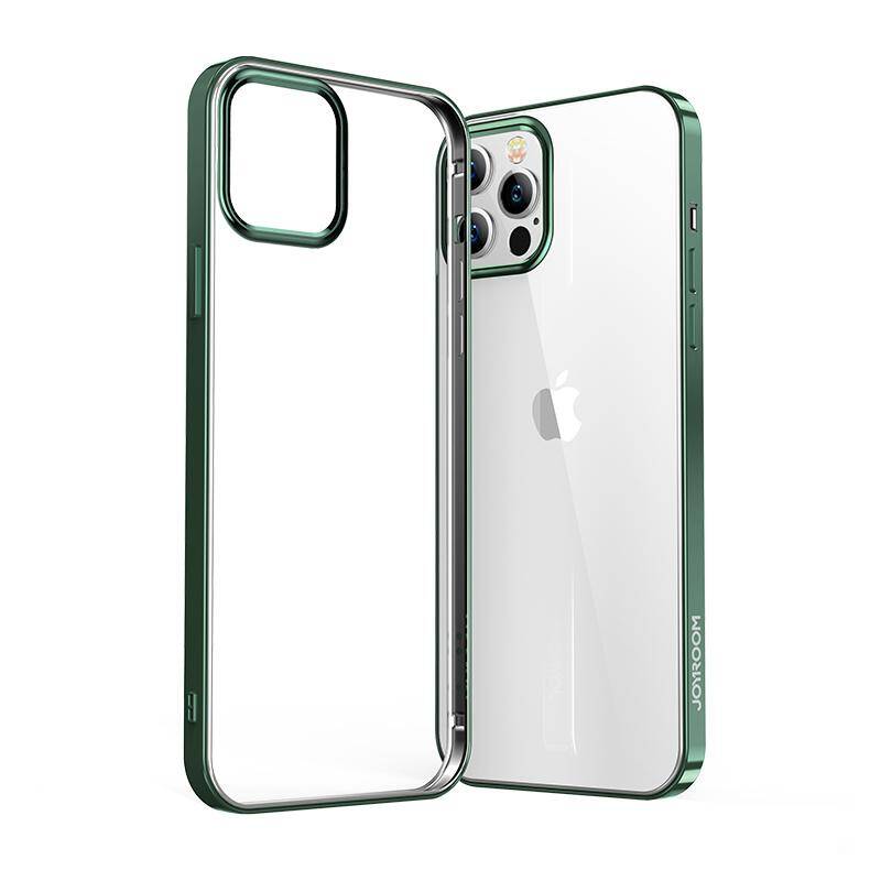 JOYROOM NEW BEAUTIFUL SERIES ULTRA THIN CASE WITH ELECTROPLATED FRAME FOR IPHONE 12 MINI GREEN (JR-BP794)