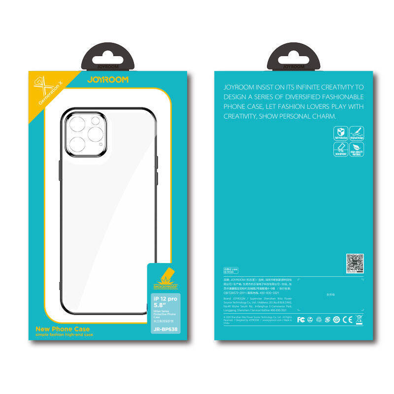 JOYROOM NEW BEAUTY SERIES ULTRA THIN CASE FOR IPHONE 12 MINI TRANSPARENT (JR-BP741)