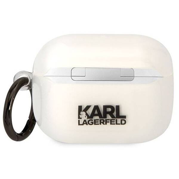 KARL LAGERFELD KLAAPHNCHTCT AIRPODS PRO COVER TRANSPARENT IKONIK CHUPETTE