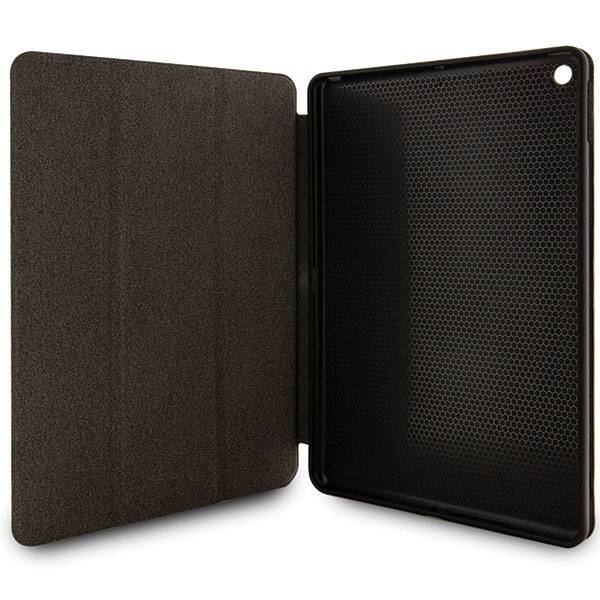 KARL LAGERFELD KLFC10SAKHPKK IPAD 10.2 "FOLIO MAGNET ALLOVER COVER CZARNY/BLACK SAFFIANO IKONIK MONOGRAM