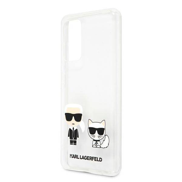 KARL LAGERFELD KLHCA72CKTR A72 A725 HARDCASE TRANSPARENT KARL & CHUPETTE