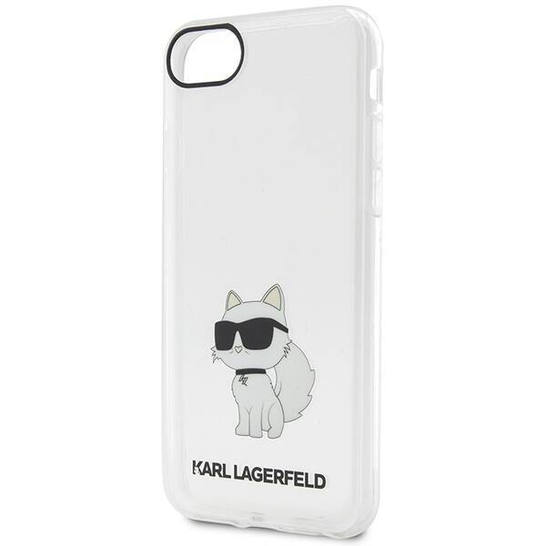 KARL LAGERFELD KLHCI8HNCHTCT IPHONE 7/8/ SE 2020/ SE 2022 TRANSPARENT HARDCASE IKONIK CHOUPETTE