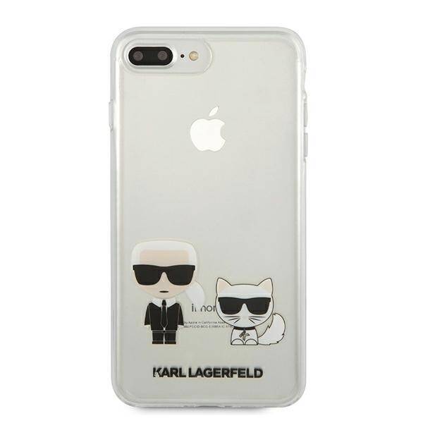 KARL LAGERFELD KLHCI8LCKTR IPHONE 7/8 PLUS HARDCASE TRANSPARENT KARL & CHUPETTE