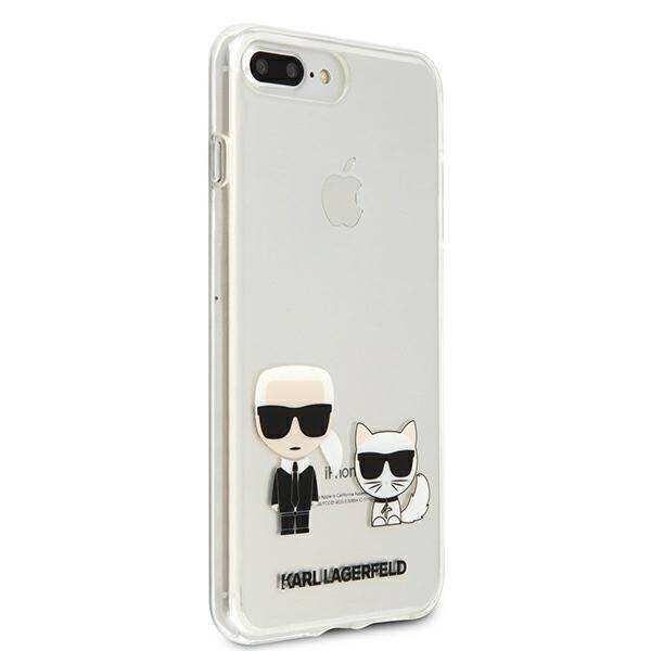 KARL LAGERFELD KLHCI8LCKTR IPHONE 7/8 PLUS HARDCASE TRANSPARENT KARL & CHUPETTE