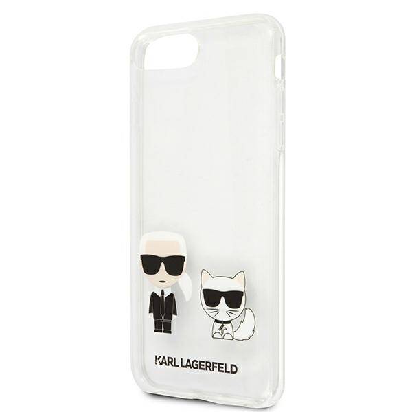 KARL LAGERFELD KLHCI8LCKTR IPHONE 7/8 PLUS HARDCASE TRANSPARENT KARL & CHUPETTE