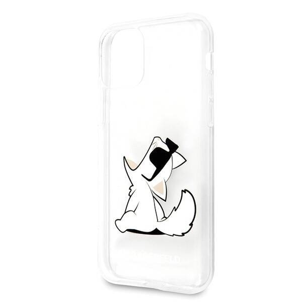 KARL LAGERFELD KLHCN58CFNRC IPHONE 11 PRO HARDCASE TRANSPARENT CHOUPETTE FUN