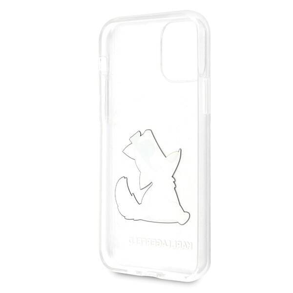 KARL LAGERFELD KLHCN58CFNRC IPHONE 11 PRO HARDCASE TRANSPARENT CHOUPETTE FUN