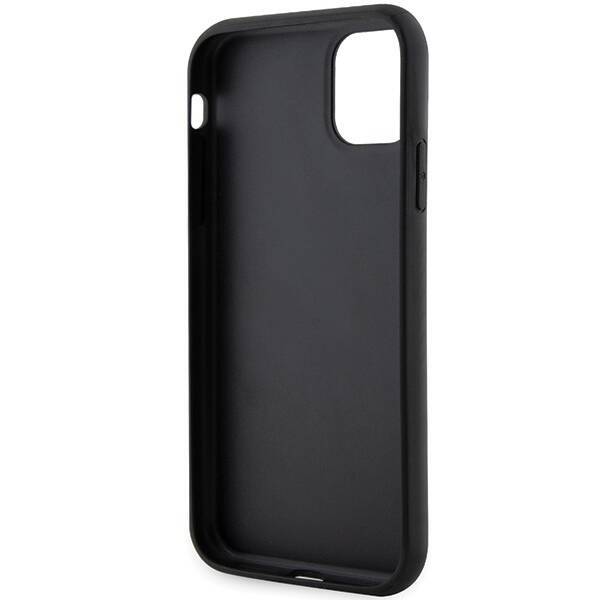 KARL LAGERFELD KLHCN61SANKCPK IPHONE 11 / XR 6.1 "HARDCASE CZARNY / BLACK SAFFIANO KARL & CHUPETTE