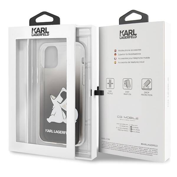 KARL LAGERFELD KLHCN65CFNRCBK IPHONE 11 PRO MAX HARDCASE CZARNY/BLACK CHOUPETTE FUN