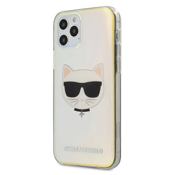 KARL LAGERFELD KLHCP12LCIR IPHONE 12 PRO MAX 6.7 "MULTICOLOR HARDCASE IRIDESCENT CHUPETTE