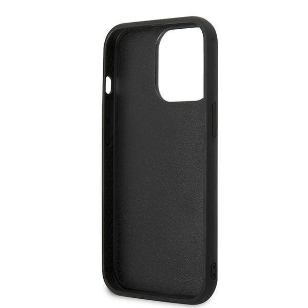 KARL LAGERFELD KLHCP13L3L3DKPK IPHONE 13 PRO / 13 6.1 "BLACK / BLACK HARDCASE IKONIK PATCH