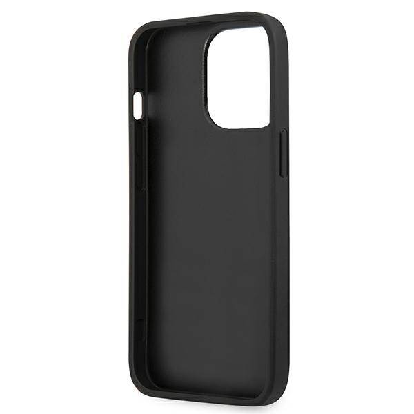 KARL LAGERFELD KLHCP13LPCUSKCBK IPHONE 13 PRO / 13 6.1 "BLACK / BLACK HARDCASE IKONIK KARL & CHUPETTE