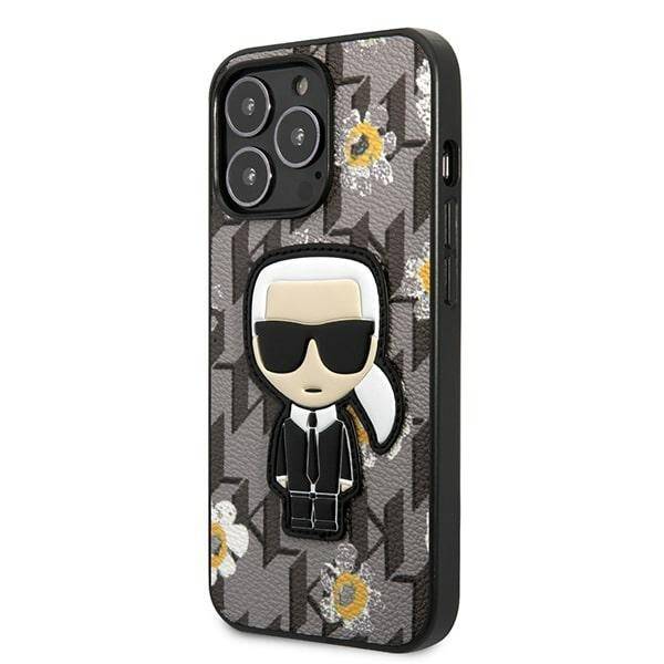 KARL LAGERFELD KLHCP13LPMNFIF1 IPHONE 13 PRO / 13 6.1 "GRAY / GRAY FLOWER IKONIK KARL