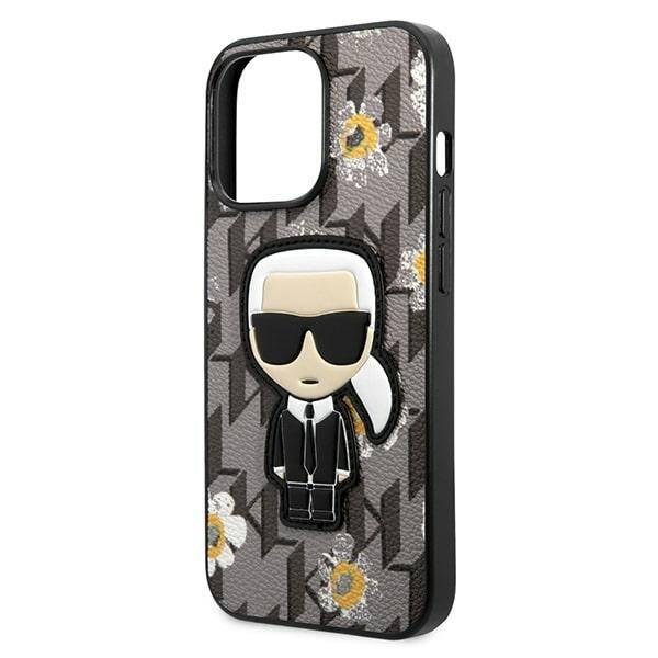 KARL LAGERFELD KLHCP13LPMNFIF1 IPHONE 13 PRO / 13 6.1 "GRAY / GRAY FLOWER IKONIK KARL