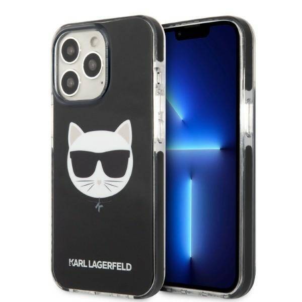 KARL LAGERFELD KLHCP13LTPECK IPHONE 13 PRO / 13 6.1 "HARDCASE CZARNY / BLACK CHUPETTE HEAD