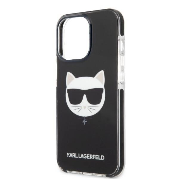 KARL LAGERFELD KLHCP13LTPECK IPHONE 13 PRO / 13 6.1 "HARDCASE CZARNY / BLACK CHUPETTE HEAD