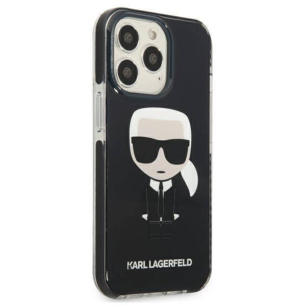 KARL LAGERFELD KLHCP13LTPEIKK IPHONE 13 PRO / 13 6.1 "HARDCASE CZARNY / BLACK ICONIK KARL