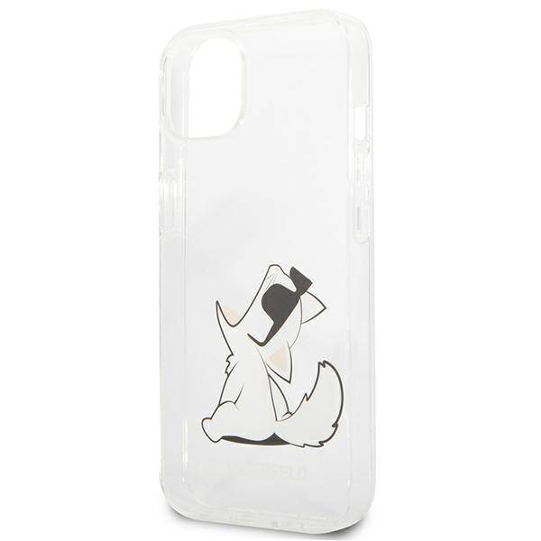 KARL LAGERFELD KLHCP13MCFNRC IPHONE 13/14/15 6.1 "HARDCASE TRANSPARENT CHUPETTE FUN