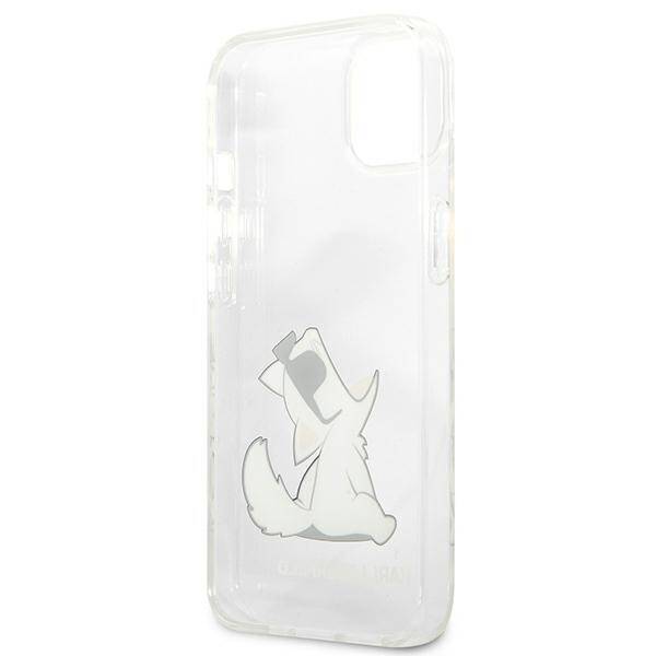 KARL LAGERFELD KLHCP13MCFNRC IPHONE 13/14/15 6.1 "HARDCASE TRANSPARENT CHUPETTE FUN