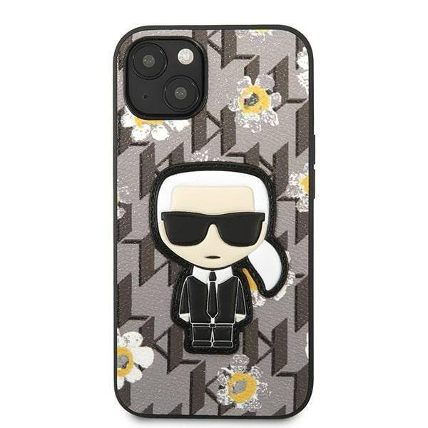 KARL LAGERFELD KLHCP13MPMNFIF1 IPHONE 13/14/15 6.1 "GRAY / GRAY FLOWER IKONIK KARL