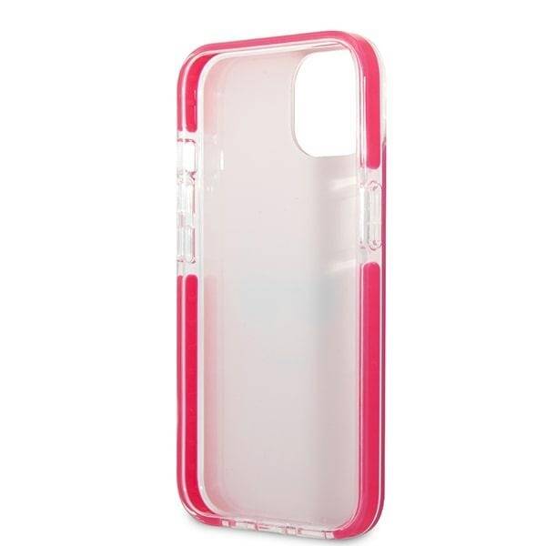 KARL LAGERFELD KLHCP13MTPECPI IPHONE 13/14/15 6.1 "HARDCASE FUKSJA / FUSCHIA CHOUPETTE HEAD