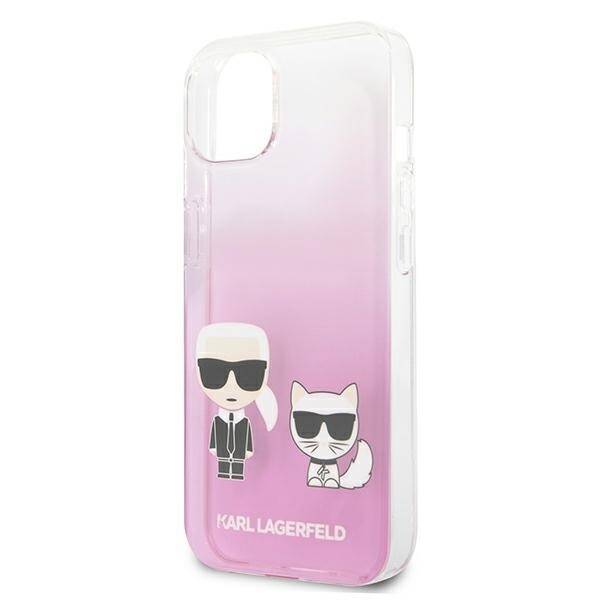 KARL LAGERFELD KLHCP13SCKTRP IPHONE 13 MINI 5.4 "HARDCASE PINK/PINK KARL & CHUPETTE