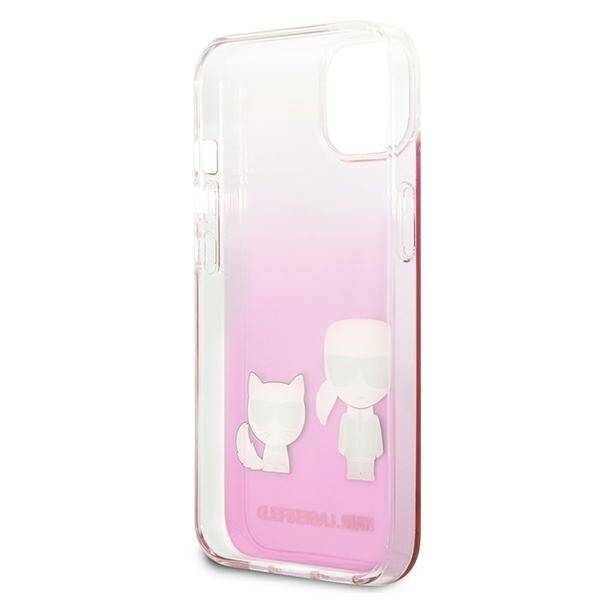 KARL LAGERFELD KLHCP13SCKTRP IPHONE 13 MINI 5.4 "HARDCASE PINK/PINK KARL & CHUPETTE