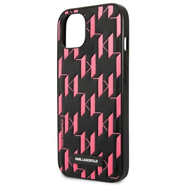 KARL LAGERFELD KLHCP13SMNMP1P IPHONE 13 MINI 5.4 "HARDCASE PINK/PINK MONOGRAM PLAQUE