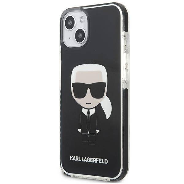 KARL LAGERFELD KLHCP13STPEIKK IPHONE 13 MINI 5.4 "HARDCASE CZARNY/BLACK ICONIK KARL