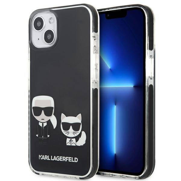 KARL LAGERFELD KLHCP13STPEKCK IPHONE 13 MINI 5.4 "HARDCASE CZARNY/BLACK KARL & CHUPETTE