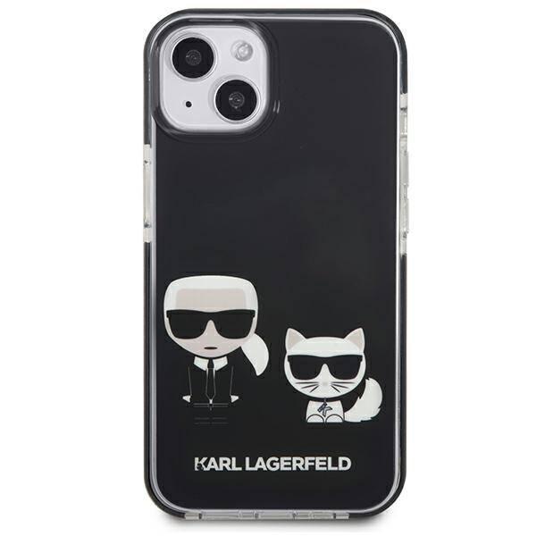 KARL LAGERFELD KLHCP13STPEKCK IPHONE 13 MINI 5.4 "HARDCASE CZARNY/BLACK KARL & CHUPETTE