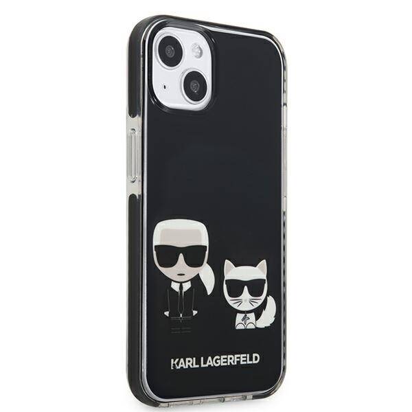 KARL LAGERFELD KLHCP13STPEKCK IPHONE 13 MINI 5.4 "HARDCASE CZARNY/BLACK KARL & CHUPETTE