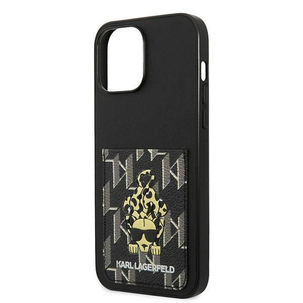 KARL LAGERFELD KLHCP13XCANCNK IPHONE 13 PRO MAX 6.7 "HARDCASE CZARNY/BLACK KARLIMALS CARDSLOT