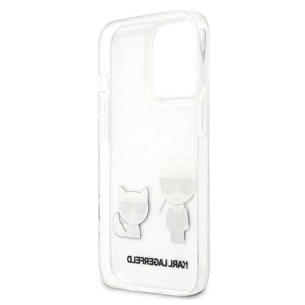 KARL LAGERFELD KLHCP13XCKTR IPHONE 13 PRO MAX 6.7 "HARDCASE TRANSPARENT KARL & CHUPETTE