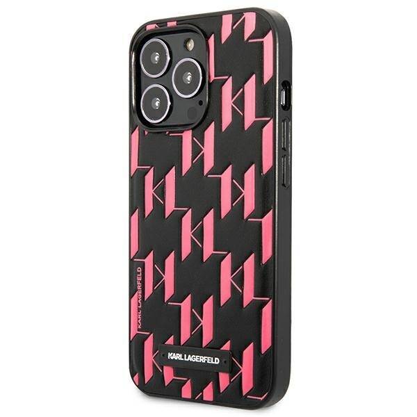 KARL LAGERFELD KLHCP13XMNMP1P IPHONE 13 PRO MAX 6.7 "HARDCASE PINK/PINK MONOGRAM PLAQUE