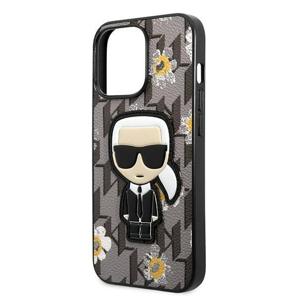 KARL LAGERFELD KLHCP13XPMNFIF1 IPHONE 13 PRO MAX 6.7 "GRAY/GRAY FLOWER IKONIK KARL