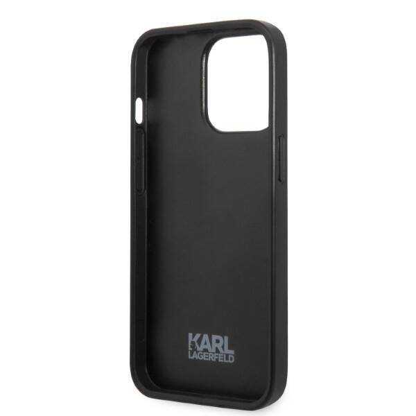 KARL LAGERFELD KLHCP13XPMNIKPI IPHONE 13 PRO MAX 6.7 "HARDCASE RED/RED MONOGRAM IKONIK PATCH