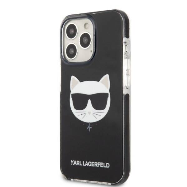 KARL LAGERFELD KLHCP13XTPECK IPHONE 13 PRO MAX 6.7 "HARDCASE CZARNY/BLACK CHOUPETTE HEAD