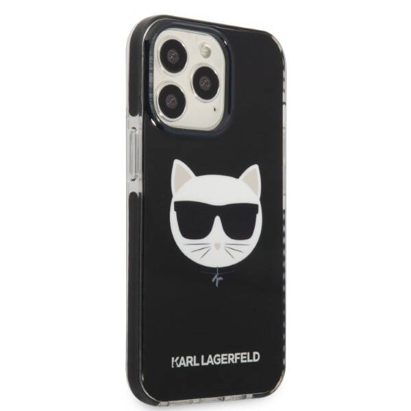 KARL LAGERFELD KLHCP13XTPECK IPHONE 13 PRO MAX 6.7 "HARDCASE CZARNY/BLACK CHOUPETTE HEAD