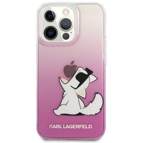 KARL LAGERFELD KLHCP14LCFNRCPI IPHONE 14 PRO 6.1 "HARDCASE PINK/PINK CHUPETTE FUN