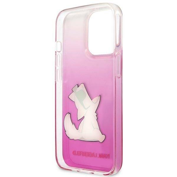 KARL LAGERFELD KLHCP14LCFNRCPI IPHONE 14 PRO 6.1 "HARDCASE PINK/PINK CHUPETTE FUN