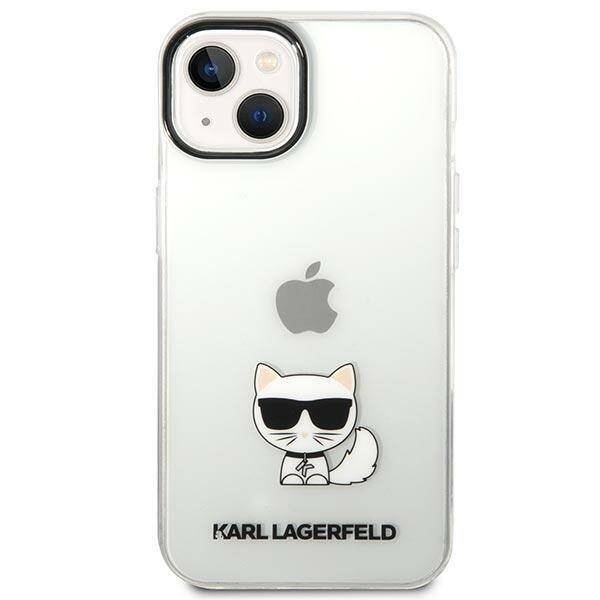 KARL LAGERFELD KLHCP14MCTR IPHONE 14 PLUS / 15 PLUS 6.7 "HARDCASE TRANSPARENT / TRANSPARENT CHUPETTE BODY