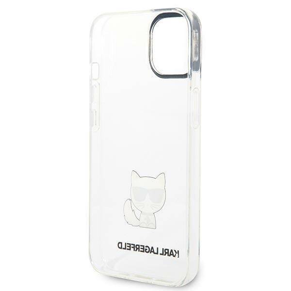 KARL LAGERFELD KLHCP14MCTR IPHONE 14 PLUS / 15 PLUS 6.7 "HARDCASE TRANSPARENT / TRANSPARENT CHUPETTE BODY