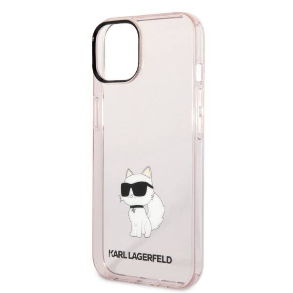 KARL LAGERFELD KLHCP14MHNCHTCP IPHONE 14 PLUS / 15 PLUS 6.7 "PINK / PINK HARDCASE IKONIK CHOUPETTE