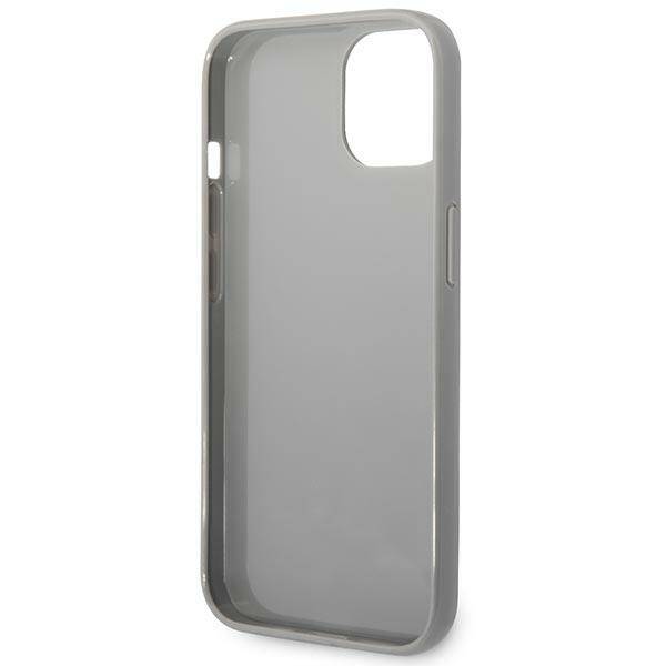 KARL LAGERFELD KLHCP14MLMMSV3 IPHONE 14 PLUS / 15 PLUS 6.7 "HARDCASE SILVER / SILVER MONOGRAM IRIDESCENT